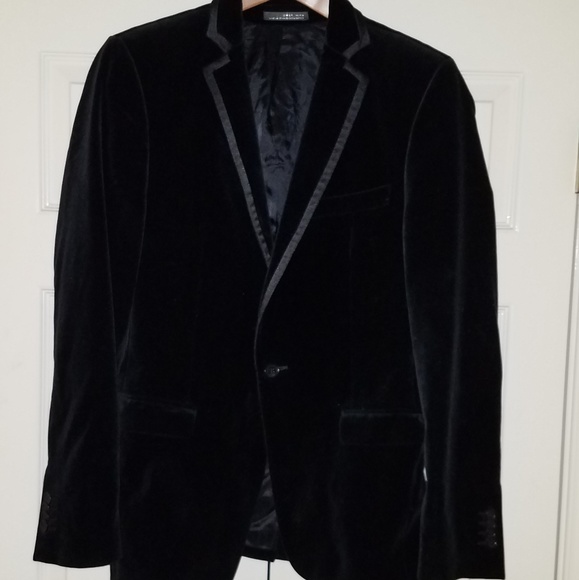 Zara Other - ZARA MAN Black Velvet Tuxedo Jacket 38